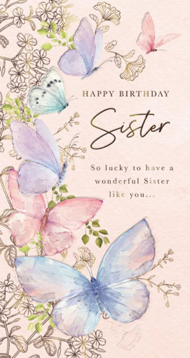 Picture of HAPPY BIRTHDAY SISTER CARD